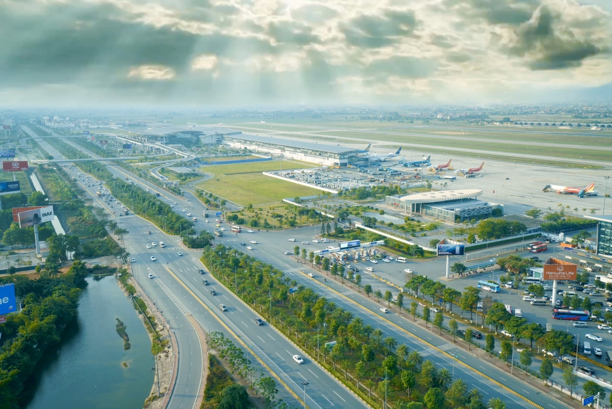 Sân bay quốc tế Nội Bài là sân bay lớn nhất khu vực miền Bắc